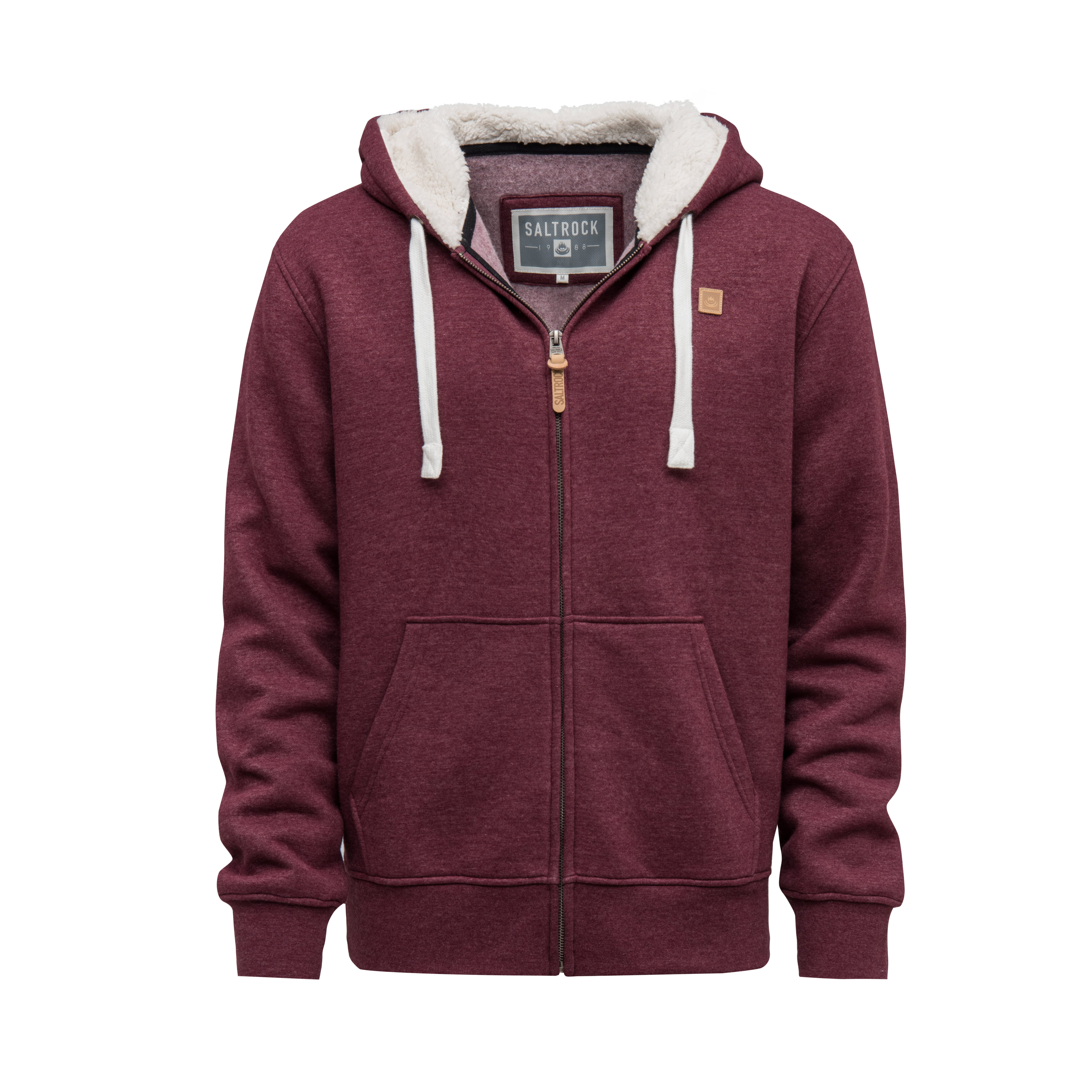 Image of men's hoodie with text and metadata overlays