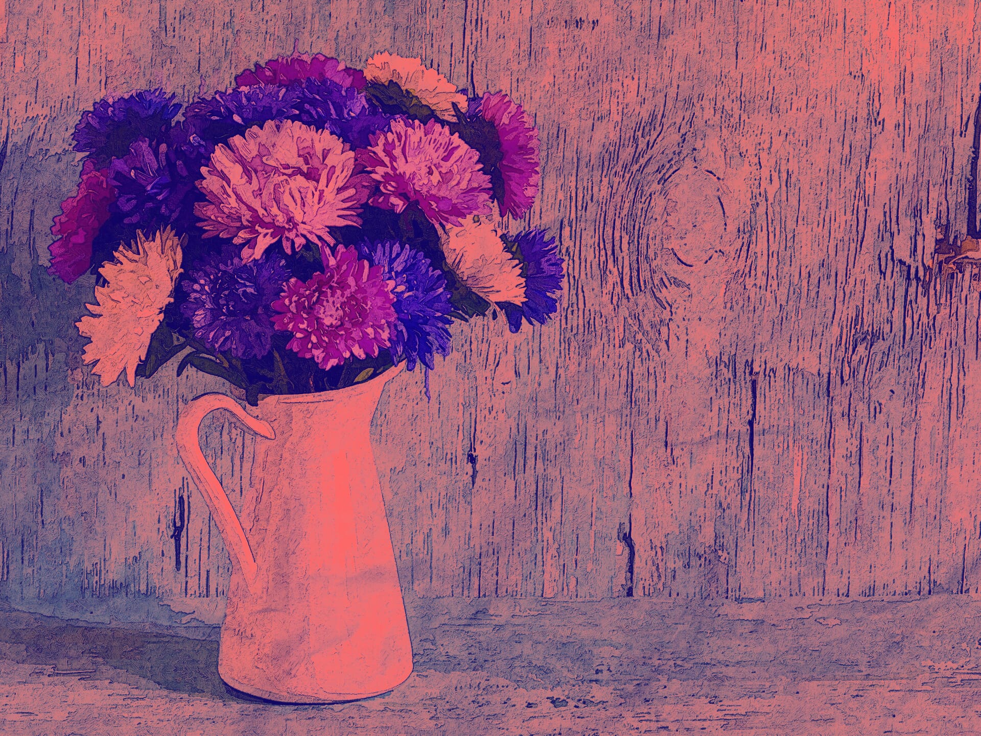 Image with 2 color tones