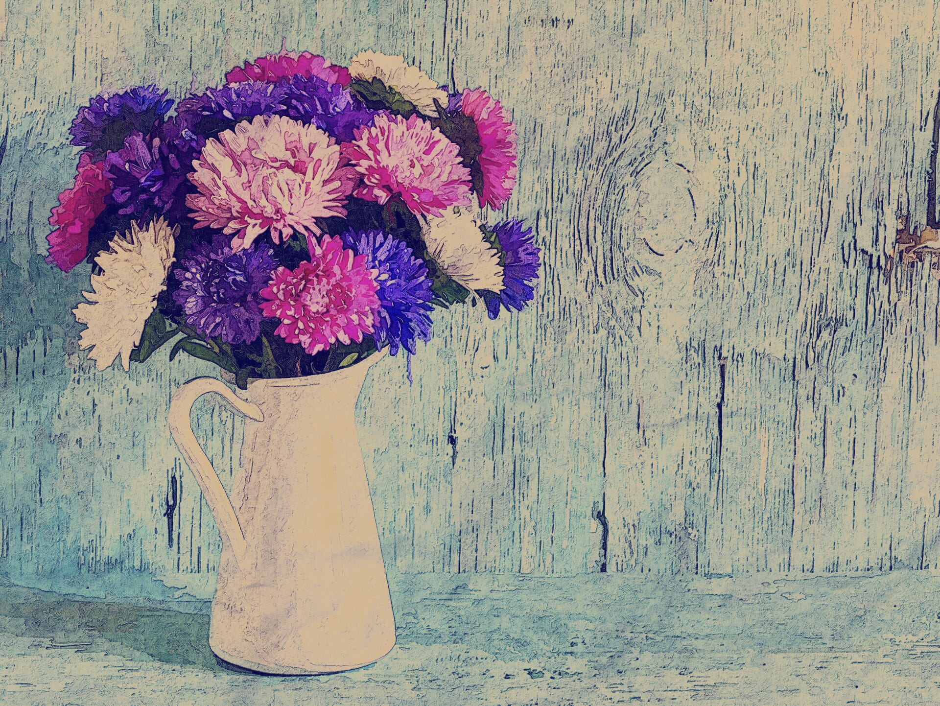 Purpletan colortone image